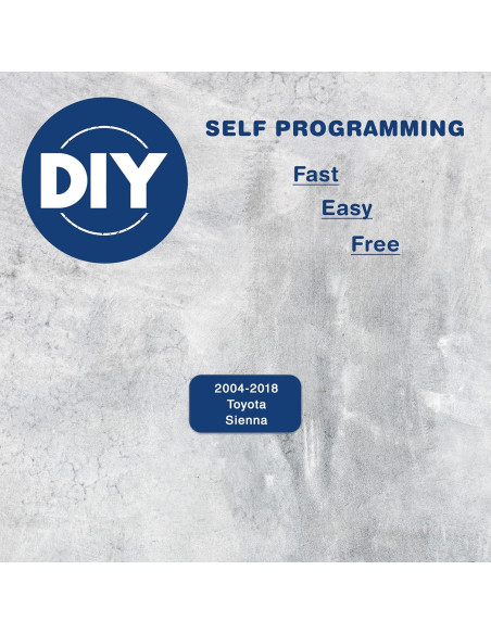 Control Remoto KeylessOption para Toyota Sienna 2011-2018