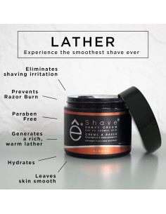 Crema de Afeitar eShave Almendra 113 g - Suave y Sin Irritación 2