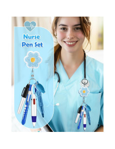 Conjunto de bolígrafos para enfermeras Plifal - 5 piezas 2