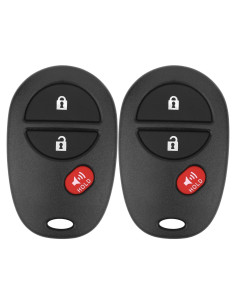 Llavero de Reemplazo Toyota Vurkcy GQ43VT20T 3 Botones