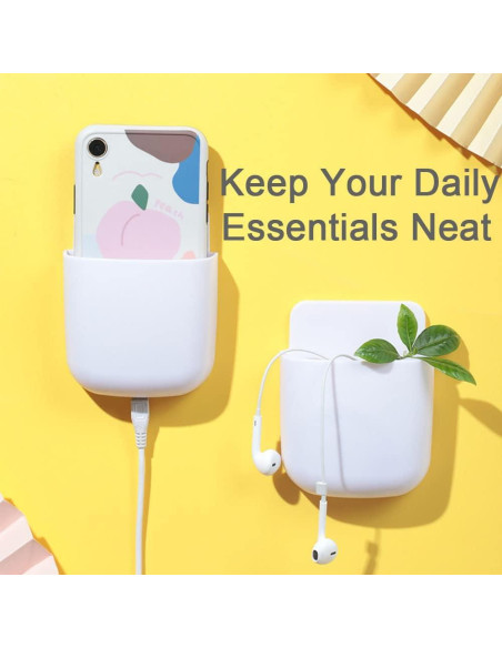 5 Soportes Adhesivos para Control Remoto Hikinlichi Blanco 5 Soportes Adhesivos para Control Remoto Hikinlichi Blanco