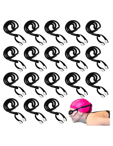 10 Clips de Nariz para Natación Seenelling QAR3970 Silicona