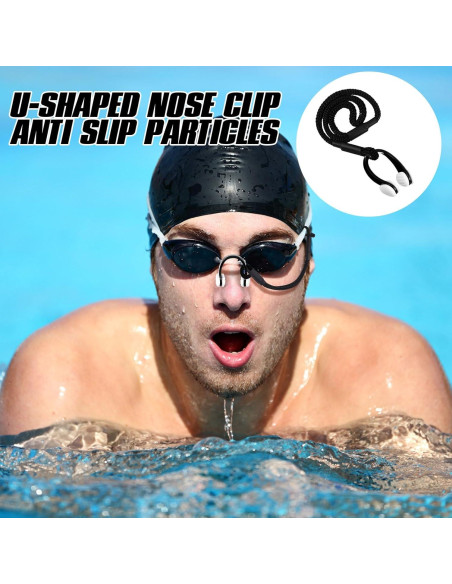 10 Clips de Nariz para Natación Seenelling QAR3970 Silicona
