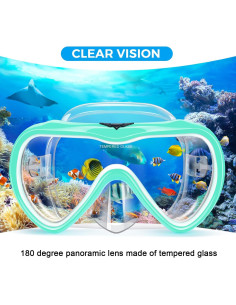 Gafas de Natación Supertrip Adulto con Máscara de Buceo 2 Piezas 2