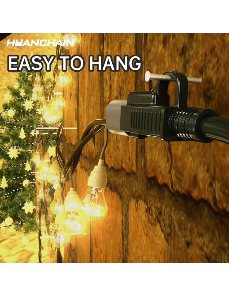 Cable de Extensión HUANCHAIN 7.62m Impermeable 16AWG 13A