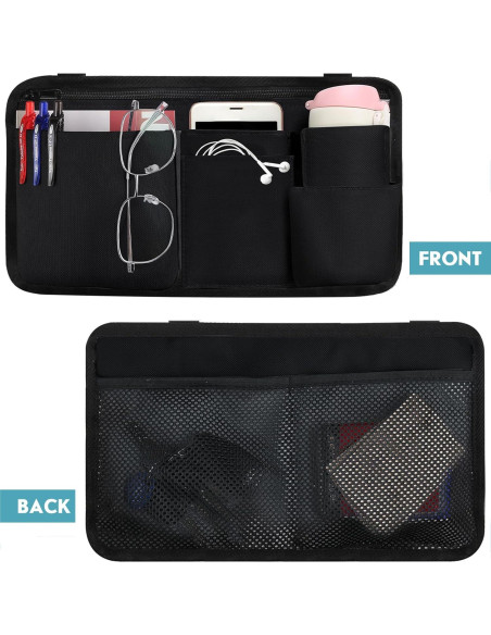 Bolsa Lateral para Silla de Ruedas CTWWFS con Soporte para Vaso