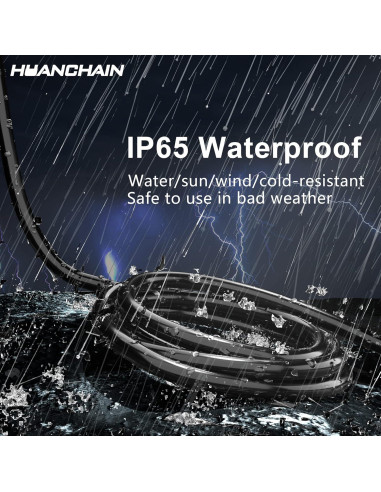 Cable de Extensión HUANCHAIN 7.62m Impermeable 16AWG 13A