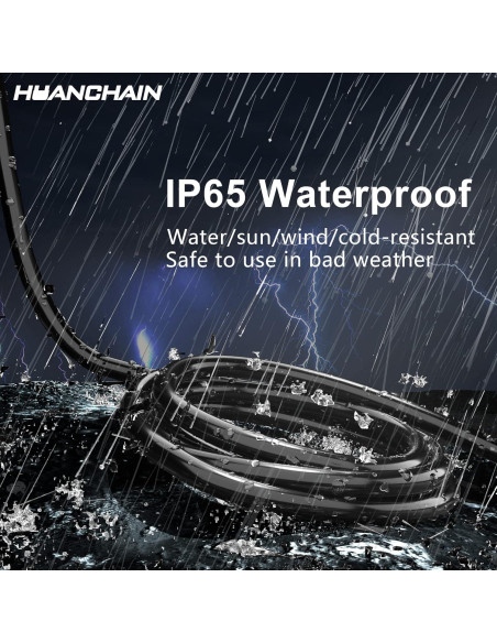 Cable de Extensión HUANCHAIN 7.62m Impermeable 16AWG 13A