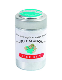 Cartuchos de Tinta Herbin Bleu Calanque - 6 Unidades 2