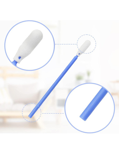 Hisopos de Espuma Wellgler 100pcs para Limpieza Precisa