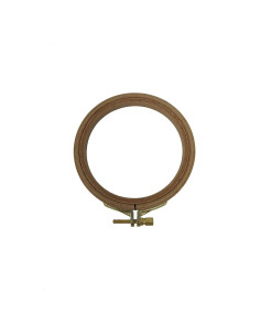 Aro de Bordado de Madera Nurge 100mm con Tornillo Ajustable