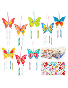 Kit de Campanas de Viento Wenqik 12 Piezas Manualidades DIY