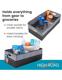 Cubo de Almacenamiento para Coche High Road 60x30 cm Impermeable 2
