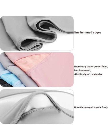 Mascarilla Facial UV Transpirable Verano - Protección Completa Mascarilla Facial UV Transpirable Verano - Protección Completa