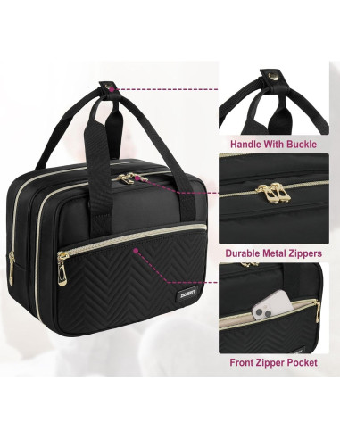 Bolsa de Viaje para Enfriar Leche Materna Momcozy Negra