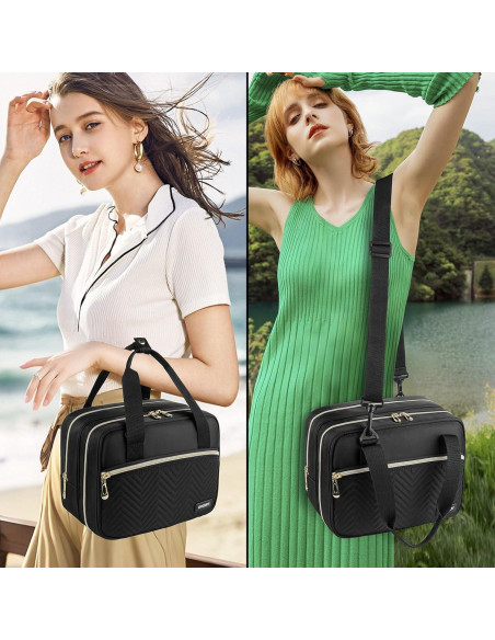 Bolsa de Viaje para Enfriar Leche Materna Momcozy Negra