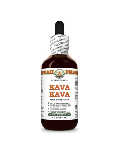 Extracto de Raíz de Kava Kava Hawaii Pharm 60 ml Sin Alcohol