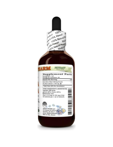 Extracto de Raíz de Kava Kava Hawaii Pharm 60 ml Sin Alcohol