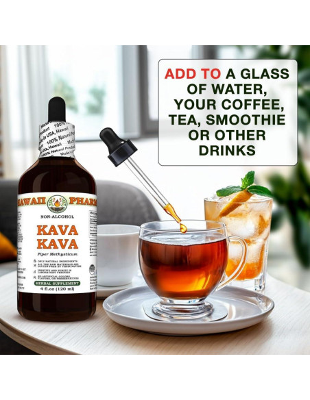 Extracto de Raíz de Kava Kava Hawaii Pharm 60 ml Sin Alcohol