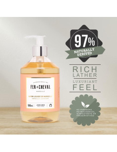 Jabón Líquido de Marsella Fer  Cheval 500ml Ámbar Jazmín 2