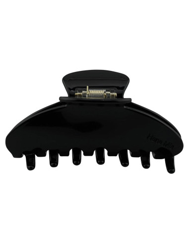 Clip de Pelo Grande Hana Mia - Acetato Sostenible 10.16 cm Negro