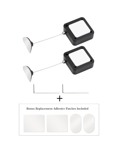 Cable Retráctil de Seguridad EKZ 1.98m con Control Remoto