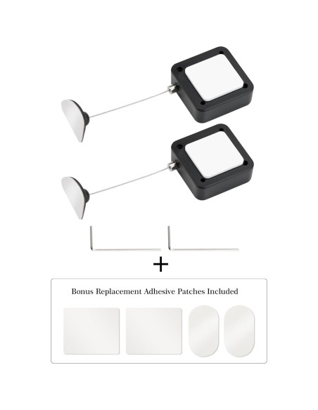 Cable Retráctil de Seguridad EKZ 1.98m con Control Remoto