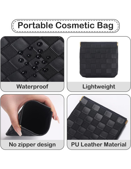 Estuche de Maquillaje Mini Sightor 2PCS Impermeable Mujeres Estuche de Maquillaje Mini Sightor 2PCS Impermeable Mujeres