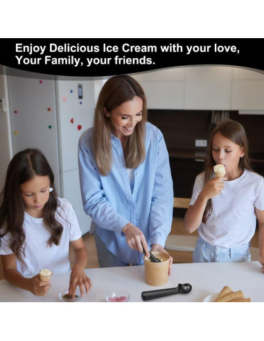 Cuchara de Helado CUNSENR de Aluminio Antiadherente 17.8 cm