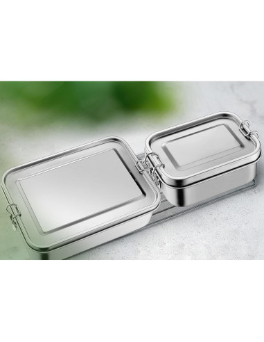 Caja de Almuerzo Bento Leonyo 550ml Acero Inoxidable 18/10