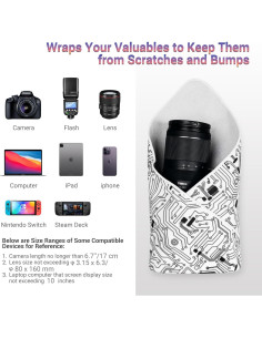 Envoltura Protectora de Cámara 35x35cm SA-CBM Anti-Rasguños 2