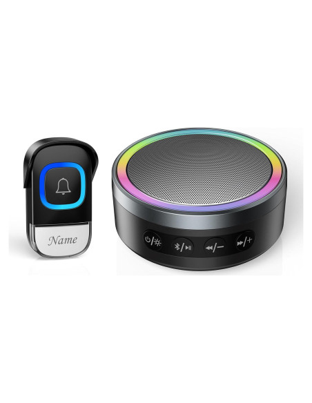 Timbre Inalámbrico TECKNET con Altavoz Bluetooth 1000mAh