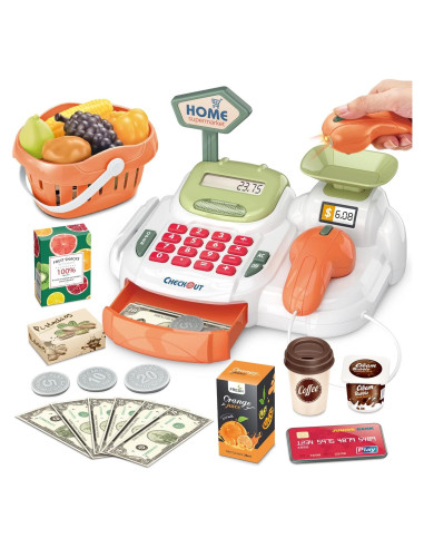 Caja Registradora de Juguete Sotodik con Sonidos y Accesorios