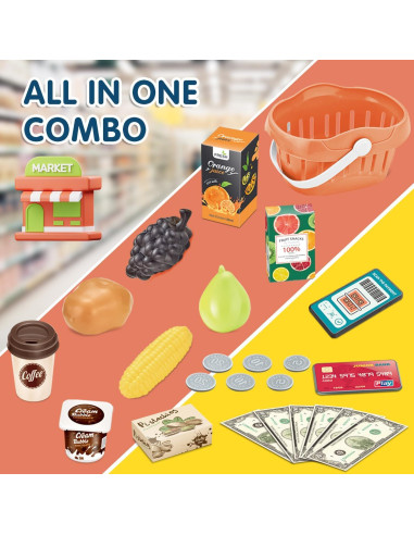 Caja Registradora de Juguete Sotodik con Sonidos y Accesorios