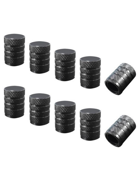 Ziciner 10 Tapones de Válvula de Neumático de Aluminio