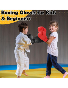 Guantes de Boxeo Ftabernam 2 Pares para Entrenamiento y Sparring 2