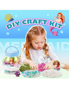 Kit de Terrario Iluminado Hasviey para Niñas 3+ Años 2