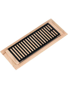 Registro de Piso de Madera de Roble Rojo Qirui 2x12" Sin Acabado 2