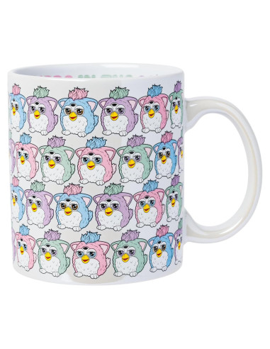 Taza Cerámica Furby Pastel 20oz Silver Buffalo - Oficial