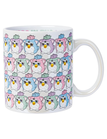 Taza Cerámica Furby Pastel 20oz Silver Buffalo - Oficial