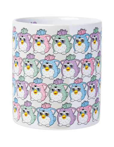 Taza Cerámica Furby Pastel 20oz Silver Buffalo - Oficial