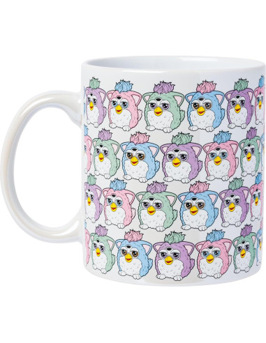 Taza Cerámica Furby Pastel 20oz Silver Buffalo - Oficial