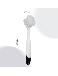 Cepillo para Platos Apvpvpt con Raspador y Mango Ergonómico - 2 Unidades 2