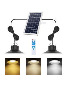 Luces Solares NIORSUN LED 2 Paquete 3 Colores Regulables