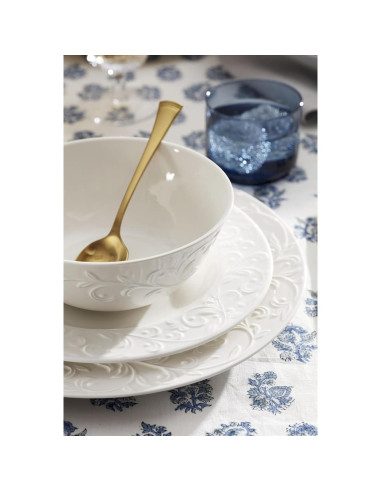 Juego de Vajilla 16 Piezas Lenox Opal Innocence Carved