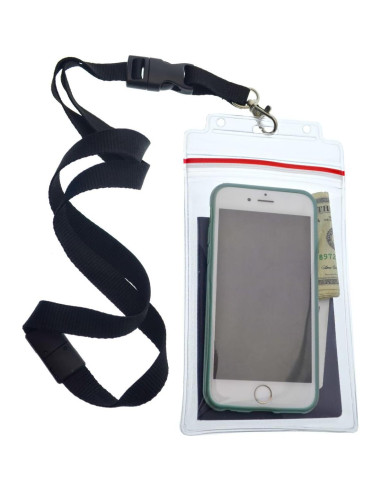 Porta Pasaportes Specialist ID - 2 Paquete Negro Impermeable