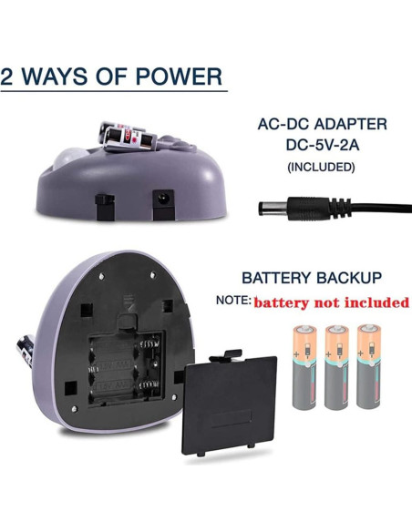 Guía de Estacionamiento Gigicloud con Luz Inductiva 360