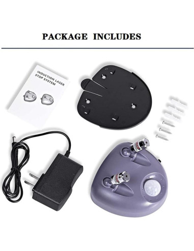 Guía de Estacionamiento Gigicloud con Luz Inductiva 360