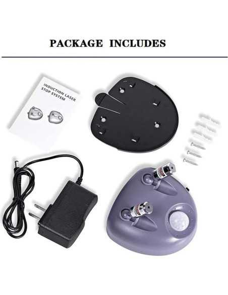 Guía de Estacionamiento Gigicloud con Luz Inductiva 360