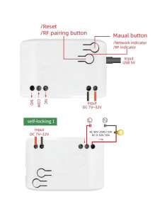 Controlador de Temperatura Inteligente Huacaoe 1CH 10A 2